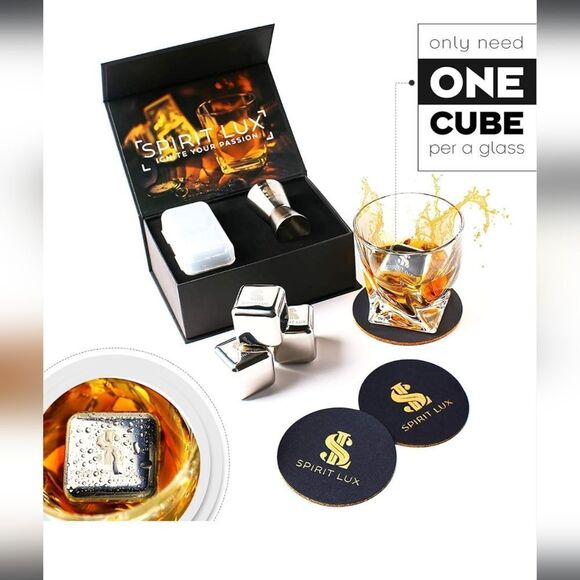 Spirit Silver Cocktail Cube Accessory - Picture 2 of 5